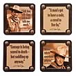 John Wayne Coaster 4-Pack